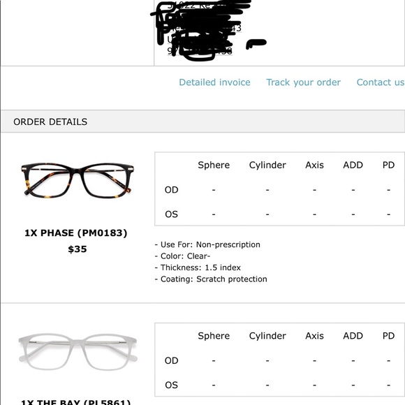 EyeBuyDirect “1X Phase” frames no script. - Picture 3 of 3